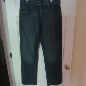 Calvin Klein Straight Fit Jeans/Size 34/Blue